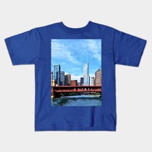 Chicago IL - Lake Shore Drive Bridge Kids T-Shirt